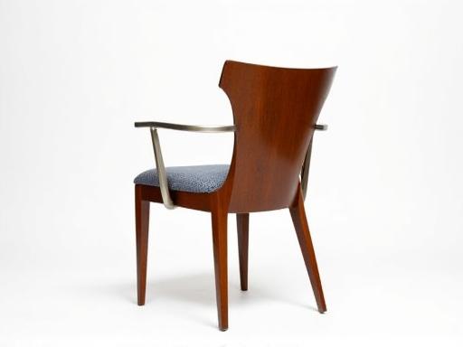 Mid-century modern dining chair fully restored and polished